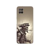 PPKin Samsung Galaxy M12 Uyumlu Pirate 1 Tasarımlı Şeffaf Kılıf