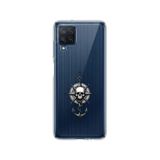 PPKin Samsung Galaxy M12 Uyumlu Pirate 5 Tasarımlı Şeffaf Kılıf
