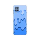 PPKin Samsung Galaxy M22 Uyumlu Cream 3 Tasarımlı Şeffaf Kılıf
