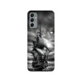 PPKin Samsung Galaxy M23 Uyumlu Pirate 2 Tasarımlı Şeffaf Kılıf