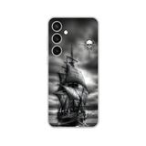 PPKin Samsung Galaxy S23 Plus Uyumlu Pirate 2 Tasarımlı Şeffaf Kılıf