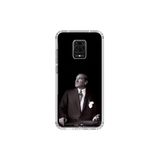 PPKin Xiaomi Redmi Note 9 Pro Uyumlu Şeffaf Kılıf Atatürk 3 Tasarımlı