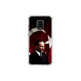 PPKin Xiaomi Redmi Note 9 Pro Uyumlu Şeffaf Kılıf Atatürk 4 Tasarımlı