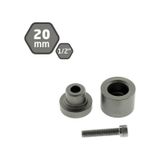 Pprc Plastik Boru Kaynak Makinası Pafta Lokma 20 mm (1/2")