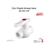Pprc Plastik Küresel Vana 20 Mm 1/2'''' (532572948)