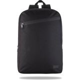 PR-EK200 15,60-17,3 Inch Uyumlu Mila Serisi Macbook, Laptop, Notebook Sırt Çantası - Siyah