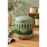 Pr Home Alaria Yeşil Emaye Bakraç 20 cm - 5,1 lt