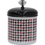 Pr Home Forte Black Emaye Baharatlık Kavanoz Orta Boy 12 cm - Siyah - 1,3 lt