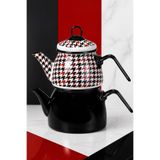 PR Home Forte Black Mini Model Emaye Çaydanlık