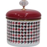 Pr Home Forte Red Emaye Baharatlık Kavanoz Küçük Boy 10 cm - Kırmızı - 1,1 lt
