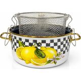 PR Home Lemon Emaye 22 cm Kızartma Tenceresi