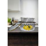 PR Home Lemon Emaye 22 cm Kızartma Tenceresi