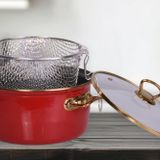 PR Home Red Emaye 22 cm Kızartma Tenceresi