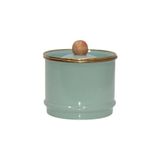 PR Home Soft Green Emaye Kavanoz