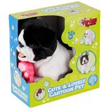 Pr6630825t Tasmalı Yürüyen Peluş Fransız Köpeği