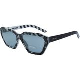 Praada. Lınae Rosa Spr 03V 443 3c2 Black Whıte Cat Eye Siyah Beyaz Kedı Gozu Gri Unısex Güneş Gözlüğü - Siyah - Beyaz