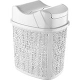 Practical Çöp Kovası 5,5 Lt. - 010 - Beyaz