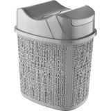Practical Çöp Kovası 5,5 Lt. - Gri - Antrasit