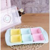 Practika 6 Bölmeli Kahvaltılık Seti Plastik 35X24 cm Organize Edici Tepsi - Ebatlar