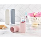 Practika Çanta Içi Saklama Kutusu Fırçası Makyaj Kutusu 19 cm x 6 cm Gri Beyaz Pembe - 000-Siyah - 1 Adet - Ebatlar