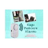 Practika Kapı Pencere Alarmı 2 Adet Manyetik Güvenlik Sistemi Küçük Boyut