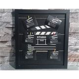 Practika Klaket Fotoğraf Çerçevesi Ipli Mandallı 50X44 cm 6 Resimlik Ahşap Çerçeve - Seçenek