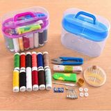 Practika Mini Dikiş Seti 40 Parça Iğne Iplik Makas Mezura Taşınabilir Kutulu Set - Seçenek