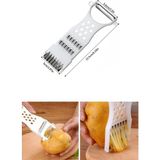 Practika Rende Soyacak 5 Fonksiyonlu Sebze Meyve Soyucu 18X6 cm Patates Havuç - 001-Renkli