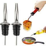 Practika Şişe Ucu Servis Aparatı Damlalık 11 cm Sürekli Akışlı Yağdanlık Tıpa - 001-Renkli