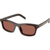 Prada 05S 27I20W 52 Kadın Güneş Gözlüğü - Kahverengi