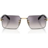 Prada 0pr D55S ZVN-60W 55 Unisex Güneş Gözlüğü - Çok Renkli