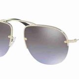 Prada 58OS ZVN2H2 55 Ekartman Altın Unisex Güneş Gözlüğü