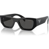 PRADA A01S-53 16K08Z Güneş Gözlüğü Siyah Kemik Çerçeve Erkekler İçin Şık Tasarım