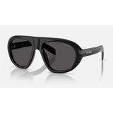 Prada C05S 16K08Z 57 Unisex Güneş Gözlüğü - Siyah