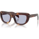 Prada D07S 15W30X 53-20 Güneş Gözlüğü - Kahverengi