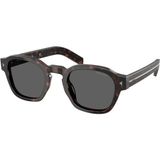 Prada Güneş Gözlüğü 0pr A16S 49 Ekartman 17N731 Tartaruga Radica Dark Grey - Gri