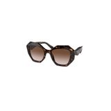 Prada Güneş Gözlüğü Altıgen, M, 0PR 16WS, Siyah, kadın