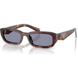 Prada Kadın Güneş Gözlüğü B06S 15W03N 53-19 UV 400 Filtreli Asetat Çerçeve ile Füme Cam
