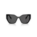 Prada Kadın Güneş Gözlüğü - Cat-Eye Siyah Kemik Çerçeve Füme Cam Uv400 0Pr 19Zs