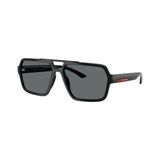 Prada Lınea Rossa 0ps A06SF 1AB02G 59 Erkek Güneş Gözlüğü - Siyah