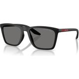 Prada Linea Rossa Ps B08S 1BO/02G 56 Erkek Güneş Gözlüğü - Füme