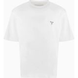 Prada Pamuklu Yuvarlak Yakalı T-Shirt - Beyaz - XL