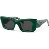 Prada Pr 13ZS 16D5/S0 50 Güneş Gözlüğü - Yeşil