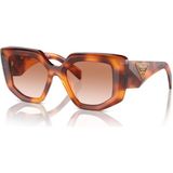 Prada Pr 14ZS 18R70E 50 Prada Güneş Gözlüğü - Kahverengi