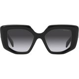 Prada PR 14ZS 50 1AB09S Black Grey Kadın Güneş Gözlüğü