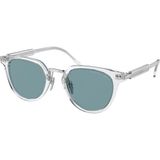 PRADA PR 17YS 2AZ04D 49 Unisex Güneş Gözlüğü - Beyaz