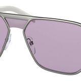 Prada PR 60WS 58/16/145 Mat Gümüş Erkek Güneş Gözlüğü