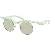 Prada Pr A18S 43 | Unisex Güneş Gözlüğü - Yeşil