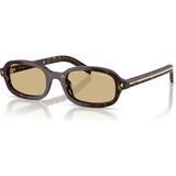 Prada Pr D06S 17N70R 50 Unisex Güneş Gözlüğü - Kahverengi