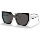 Prada PR15W 09Q-5S0 Güneş Gözlüğü - Siyah-Beyaz